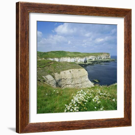 Selwicks Bay, Flamborough Head, Coast of Humberside, England, UK, Europe-Roy Rainford-Framed Photographic Print