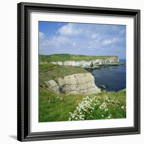 Selwicks Bay, Flamborough Head, Coast of Humberside, England, UK, Europe-Roy Rainford-Framed Photographic Print