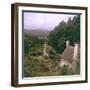 Selworthy Thatches-null-Framed Photographic Print