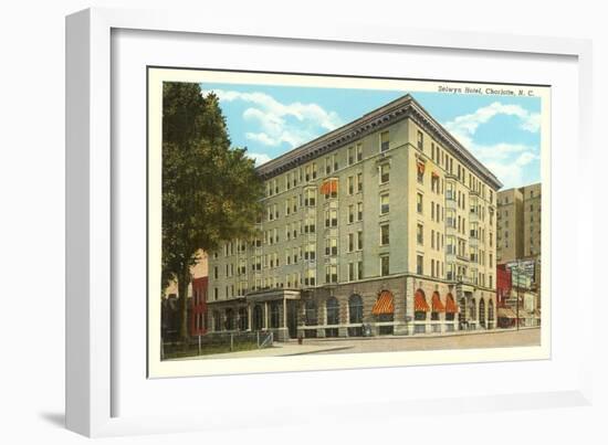 Selwyn Hotel, Charlotte, North Carolina-null-Framed Art Print