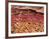 SEM of Section Through Human Skin-Steve Gschmeissner-Framed Photographic Print