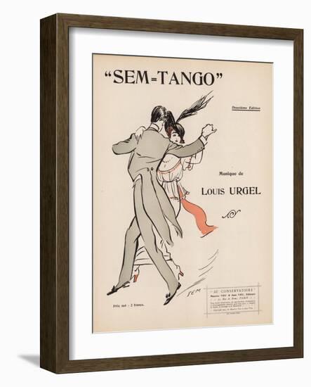 Sem-Tango-Sem-Framed Giclee Print