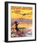 Semaine D'Aviation de Lyon-Charles Tichon-Framed Premium Giclee Print