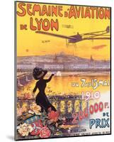 Semaine D'Aviation de Lyon-Charles Tichon-Mounted Premium Giclee Print