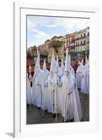 Semana Santa Fiesta, Easter, Seville, Andalusia, Spain-Peter Adams-Framed Photographic Print