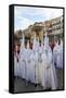 Semana Santa Fiesta, Easter, Seville, Andalusia, Spain-Peter Adams-Framed Stretched Canvas