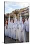 Semana Santa Fiesta, Easter, Seville, Andalusia, Spain-Peter Adams-Stretched Canvas