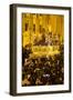 Semana Santa (Holy Week) Float (Pasos) with Image of Christ Outside the Cathedral-Stuart Black-Framed Photographic Print