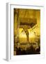 Semana Santa (Holy Week) Float (Pasos) with Image of Virgin Mary Outside Seville Cathedral-Stuart Black-Framed Photographic Print