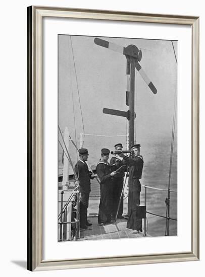 Semaphore, Royal Navy-null-Framed Photographic Print