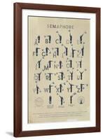 Semaphore-Ken Hurd-Framed Giclee Print