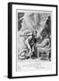 Semele Is Consumed by Jupiter's Fire, 1655-Michel de Marolles-Framed Giclee Print