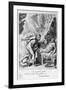 Semele Is Consumed by Jupiter's Fire, 1655-Michel de Marolles-Framed Giclee Print