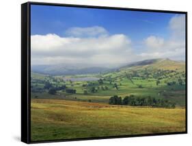 Semer Water, Yorkshire Dales National Park, Yorkshire, England, United Kingdom, Europe-Patrick Dieudonne-Framed Stretched Canvas