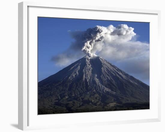 Semeru Eruption, Java Island, Indonesia-null-Framed Photographic Print