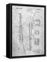 Semi Automatic Rifle Patent-Cole Borders-Framed Stretched Canvas