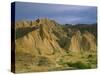 Semi Desert with Badlands, Border Area to Azerbaidjan, Vashlovani National Park, Georgia, May 2008-Popp-Stretched Canvas