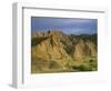 Semi Desert with Badlands, Border Area to Azerbaidjan, Vashlovani National Park, Georgia, May 2008-Popp-Framed Photographic Print