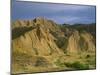 Semi Desert with Badlands, Border Area to Azerbaidjan, Vashlovani National Park, Georgia, May 2008-Popp-Mounted Photographic Print