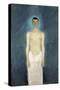 Semi-Nude Self-Portrait, 1904-1905-Richard Gerstl-Stretched Canvas