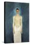 Semi-Nude Self-Portrait, 1904-1905-Richard Gerstl-Stretched Canvas