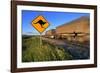 Semi Truck Speeding-null-Framed Photographic Print