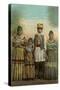 Seminole Indian Family, Florida-null-Stretched Canvas