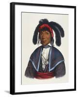 Seminoles Native American Chief-null-Framed Giclee Print