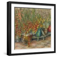 Seminyak Market-Wendy Wooden-Framed Giclee Print