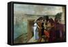 Semiramis Building Babylon, 1861-Edgar Degas-Framed Stretched Canvas