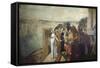 Semiramis Building Babylon, 1861-Edgar Degas-Framed Stretched Canvas