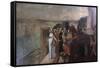 Semiramis Building Babylon, 1861-Edgar Degas-Framed Stretched Canvas