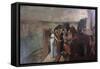 Semiramis Building Babylon, 1861-Edgar Degas-Framed Stretched Canvas