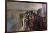 Semiramis Building Babylon, 1861-Edgar Degas-Framed Giclee Print