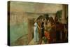 Semiramis Builds Babylon, 1861-Edgar Degas-Stretched Canvas