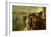 Semiramis Construisant Babylone, Semiramis Building Babylon (Assyrian Queen Sammu-Ramat)-Edgar Degas-Framed Giclee Print