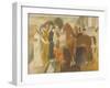 Sémiramis construisant Babylone-Edgar Degas-Framed Giclee Print