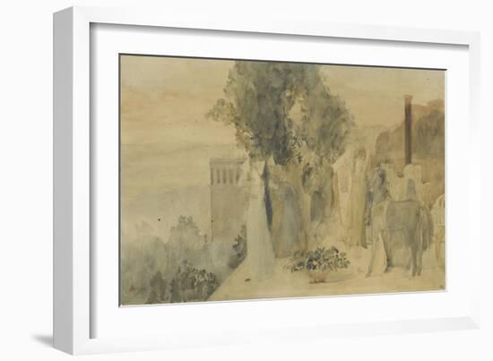 Sémiramis construisant Babylone-Edgar Degas-Framed Giclee Print