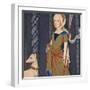 'Semiramis - Reine D'Assyrie', 1403, (1939)-Master of Berry's Cleres Femmes-Framed Giclee Print