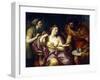 Semiramis Welcomes the News of the Revolt of Babylonian-Anton Raphael Mengs-Framed Giclee Print