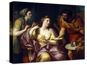 Semiramis Welcomes the News of the Revolt of Babylonian-Anton Raphael Mengs-Stretched Canvas