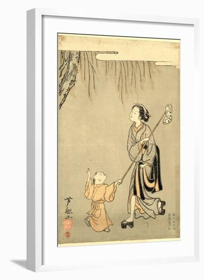 Semitori-Suzuki Harunobu-Framed Giclee Print
