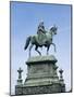 Semper Opera House with Statue of King Johann in the Theaterplatz, Dresden, Saxony, Germany-Robert Harding-Mounted Photographic Print