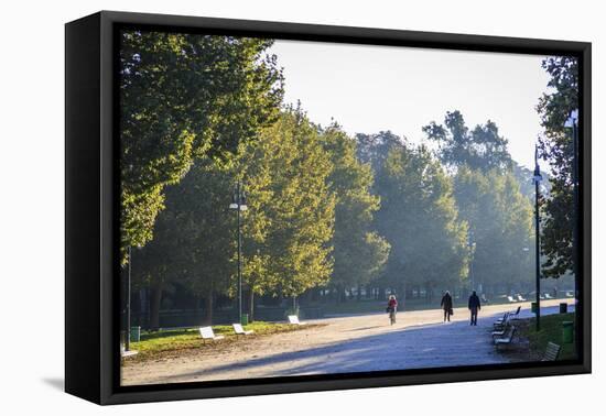 Sempione Park, Milan, Lombardy, Italy, Europe-Yadid Levy-Framed Stretched Canvas