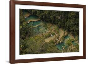 Semuc Champey Waterfalls, Guatemala, Central America-Colin Brynn-Framed Photographic Print