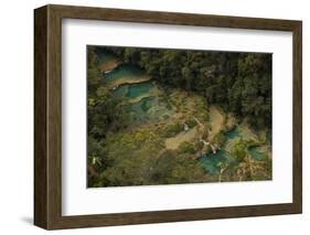 Semuc Champey Waterfalls, Guatemala, Central America-Colin Brynn-Framed Photographic Print