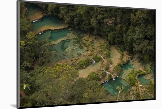 Semuc Champey Waterfalls, Guatemala, Central America-Colin Brynn-Mounted Photographic Print