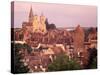 Semur-En-Auxois, Chablis, Burgundy, France-Doug Pearson-Stretched Canvas