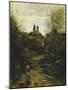 Semur, the Way to Church; Semur, Le Chemin De L'Eglise, C. 1855-1860 and 1872-1873-Jean-Baptiste-Camille Corot-Mounted Giclee Print