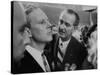 Sen. Albert Gore and Lyndon B. Johnson, at the Democratic Convention-null-Stretched Canvas